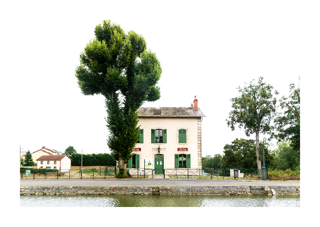 11 &quot;Canal De Briare&quot; author's print by Gerard Gazia